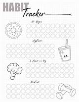 Challenge Tracker 101planners Trackers Bullet Onedesblog sketch template