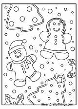Gingerbread Intricate Frostings Iheartcraftythings sketch template