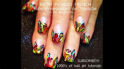picasso nail art tips youtube