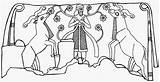 Dumuzi Mesopotamia Mesopotamian Drawing Seal Cylinder Tammuz Tree Gods Goddess Life History Getdrawings Myths Animals Sheep Inanna Uruk Bce Marble sketch template