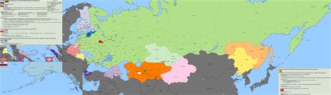 russian empire administrative map  thefalconette  deviantart