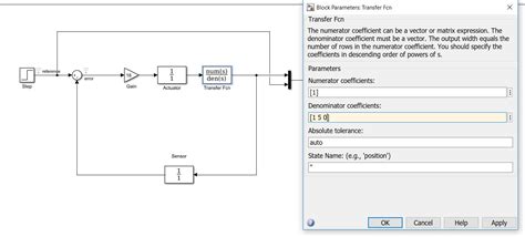 electrical unable  set transfer function  matlab simulink valuable tech notes
