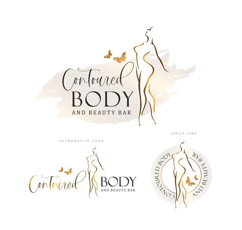 body contouring logo nutritionist logo dietitian logo body sculpting