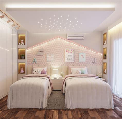 quarto de menina quartos  meninas gemeas quartos compartilhados meninas quarto  duas