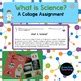 science  collage assignment  stress  teaching tpt