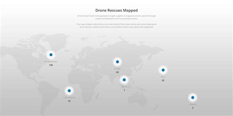 djis interactive rescue map tracks drone assisted missions