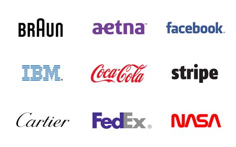 types  logos     brand