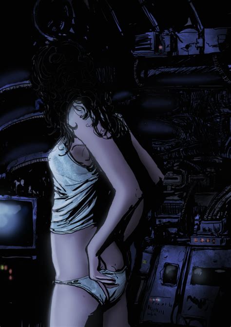 Alien Ripley By Tristan Jones Fan Art Geek Art Sci Fi Fantasy Comic