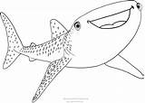 Dory Destiny Colorare Shark Coloring Balena Squalo Requin Baleine Walhai Disegni Kolorowanki Procurando Octonauts Ballena Ricerca Dibujos Buscando Tubarão Cartonionline sketch template