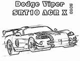 Viper Dodge Pages Car Coloring Acr Ram Coloringsky Template sketch template