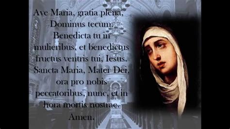 Latin Daily Decade Devotion Catholic Prayer Ave Maria