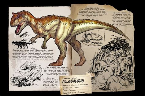 Ark Survival Evolved Dino Dossiers Español Inglés