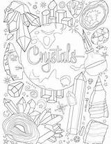 Coloring Pages Book Shadows Witch Grimoire Adult Choose Board Books Printable sketch template