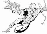 Spiderman 2099 Dibujar Draco Arana Clipartmag Getcolorings Homecoming sketch template