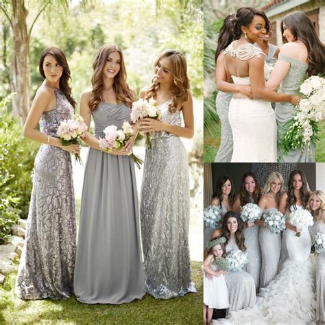 top trending color themes  bridesmaid dresses