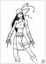 Elektra sketch template