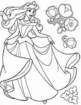 Aurora Princess Coloring Pages Disney Sleeping Beauty Colouring Drawing Printable Flower Kids Little Color Flowers Print Getdrawings Popular Coloringhome sketch template