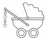 Carriage Baby Coloring Sheet Perfect Sheets Pages Kids Favorite Little Babies sketch template