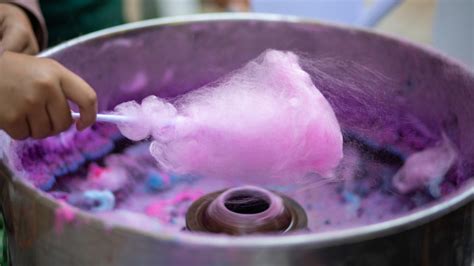 the high tech way commercial cotton candy is made