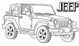 Jeep Coloring Pages Wrangler Off Kids Road Printable Car Rubicon Popular Most Cars Sheets Adults Monster Adult Wheelers Vehicles Themes sketch template
