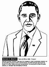 Month Obama Barack Bestcoloringpagesforkids Crayola Leaders sketch template