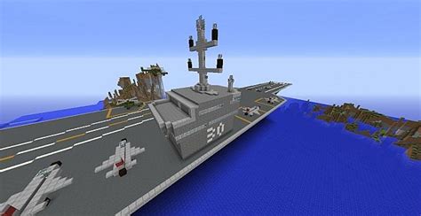 Aircraft Carrier Minecraft Map