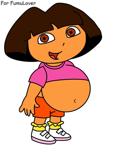 Dora S Big Gut At Original Age By Dev Catscratch On Deviantart
