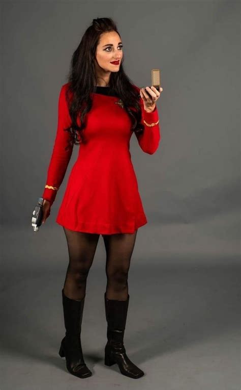 Joe Colton Cosplay Long Sleeve Dress Mini Dress Star Trek Cosplay