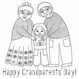 Coloring Pages Grandparents Kids Printable 30seconds Grandpas Grandmas Mom Fun Tip Print sketch template