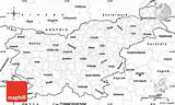 Slovenia Map Blank Simple East North West Maps sketch template