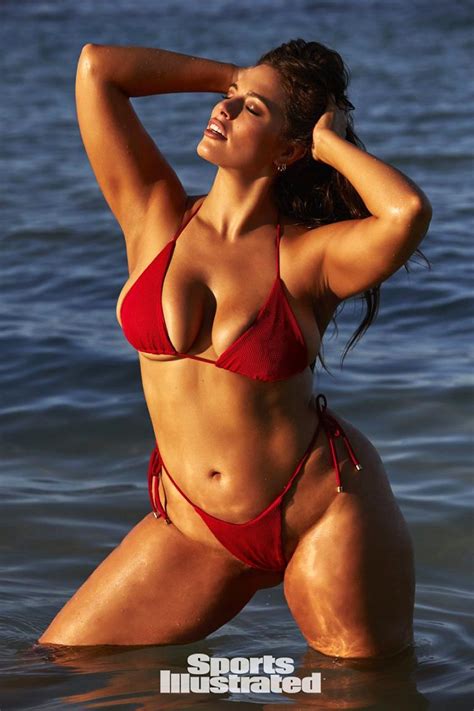 ashley graham topless — big ass and tits for sports illustrated swimsuit issue 2018 scandal planet