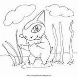 Axew Pokemon Coloring Template sketch template