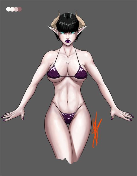 Succubus Concept Character By Suogrey Hentai Foundry