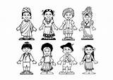 Coloring Pages Children Kids Cartoon sketch template