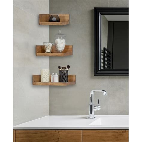 vicente bathroom corner shelves set   home design lahore