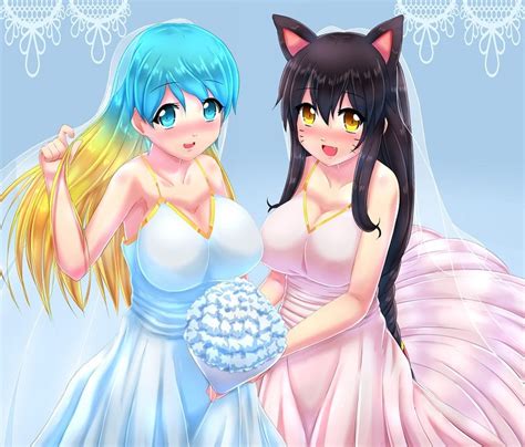 wedding sona ahri by xano501 on deviantart