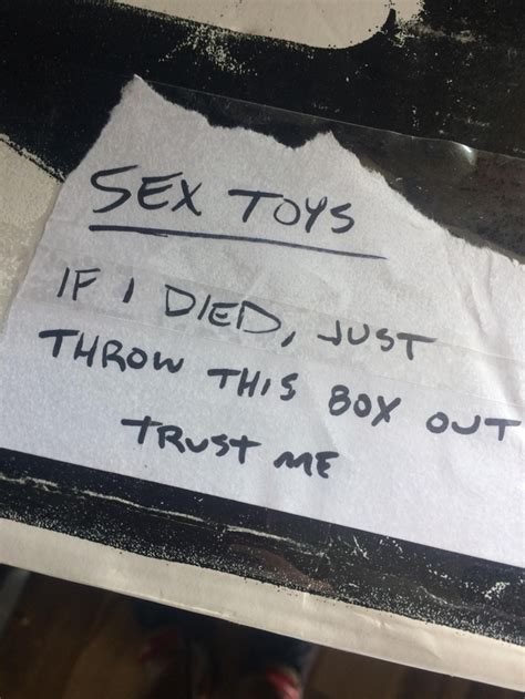 lpt when packing up for a move always properly label your sex toys meme guy