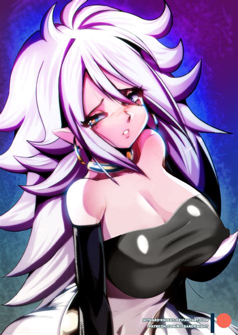 dragon ball fighterz majin android 21 by mitgard knight hentai foundry