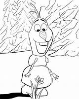 Olaf Frozen Coloring Pages Printable Kids Flower Anna Book Sven Elsa Finding Frozens Print Color Downloads Adult Sheets Getcolorings Cute sketch template