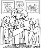 Familie Kinder sketch template