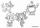 Coloring Umizoomi Team Pages Printable Popular sketch template