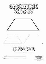 Trapezoid sketch template