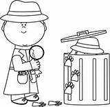 Detective Kids Detectives Coloring Pages Greatest Kid sketch template
