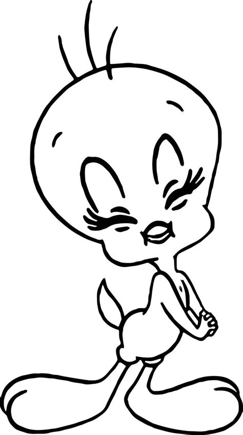 awesome tweety  coloring page cartoon coloring pages coloring