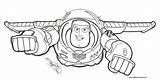 Buzz Lightyear Coloring Pages Commission Printable Kids Color sketch template