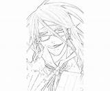 Grell Sutcliff Blood Pages Coloring Printable sketch template