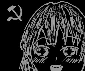 communist anime drawception