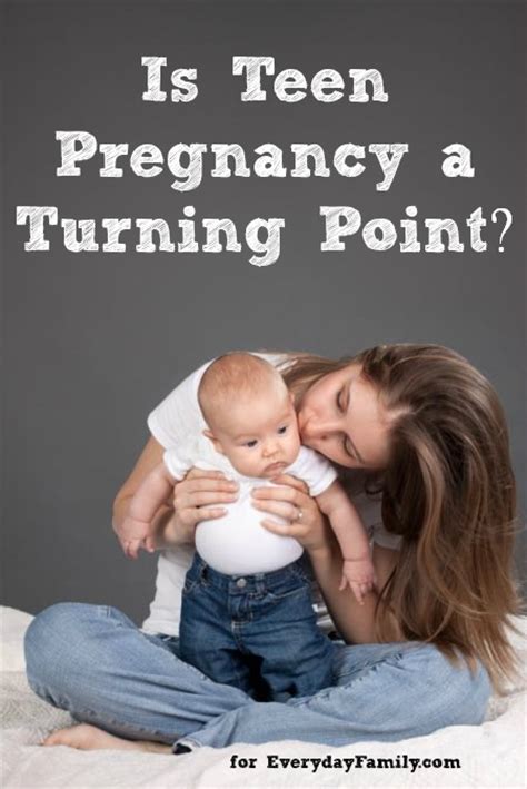is teen pregnancy a turning point