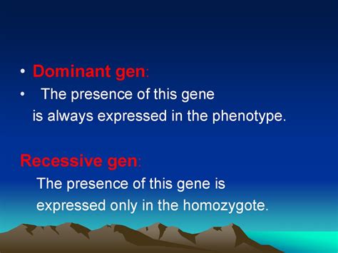 Genetics Genotype презентация онлайн