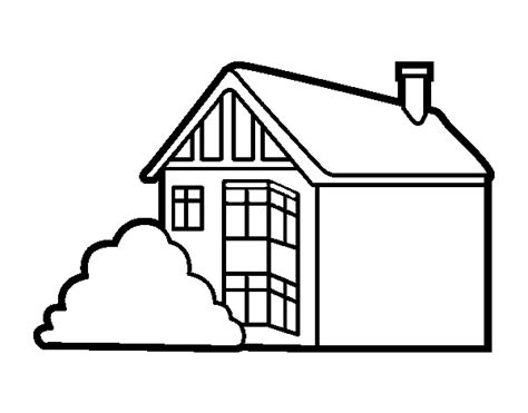 modern house coloring page coloringcrewcom